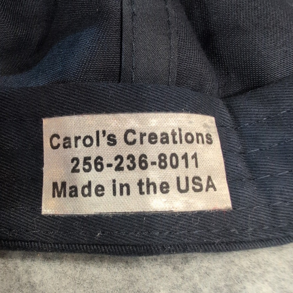 Anniston Army Depot Hat Cap Carol's‎ Creations Safety First Made USA Adjustable - Picture 3 of 3